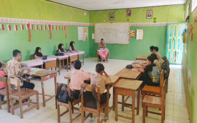 Kamad MTs Muhammadiyah Songing Adakan Supervisi Kelas